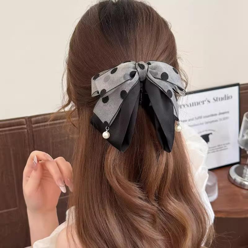 Элегантная серая заколка для в – обзор и цена Ribbon Bow Gift