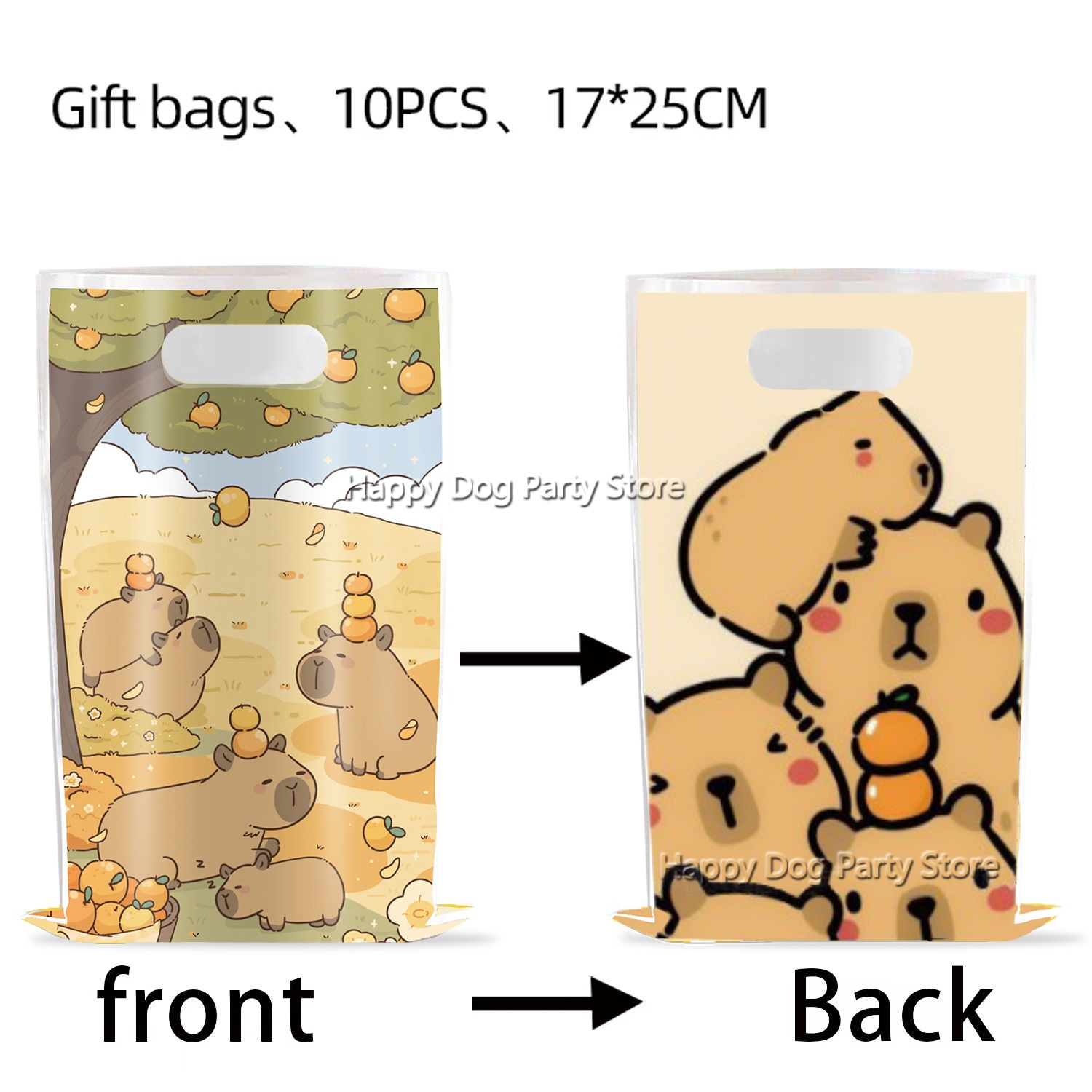 Мультяшная капибара, товары дл – обзор и цена Gift Box Wrap Set