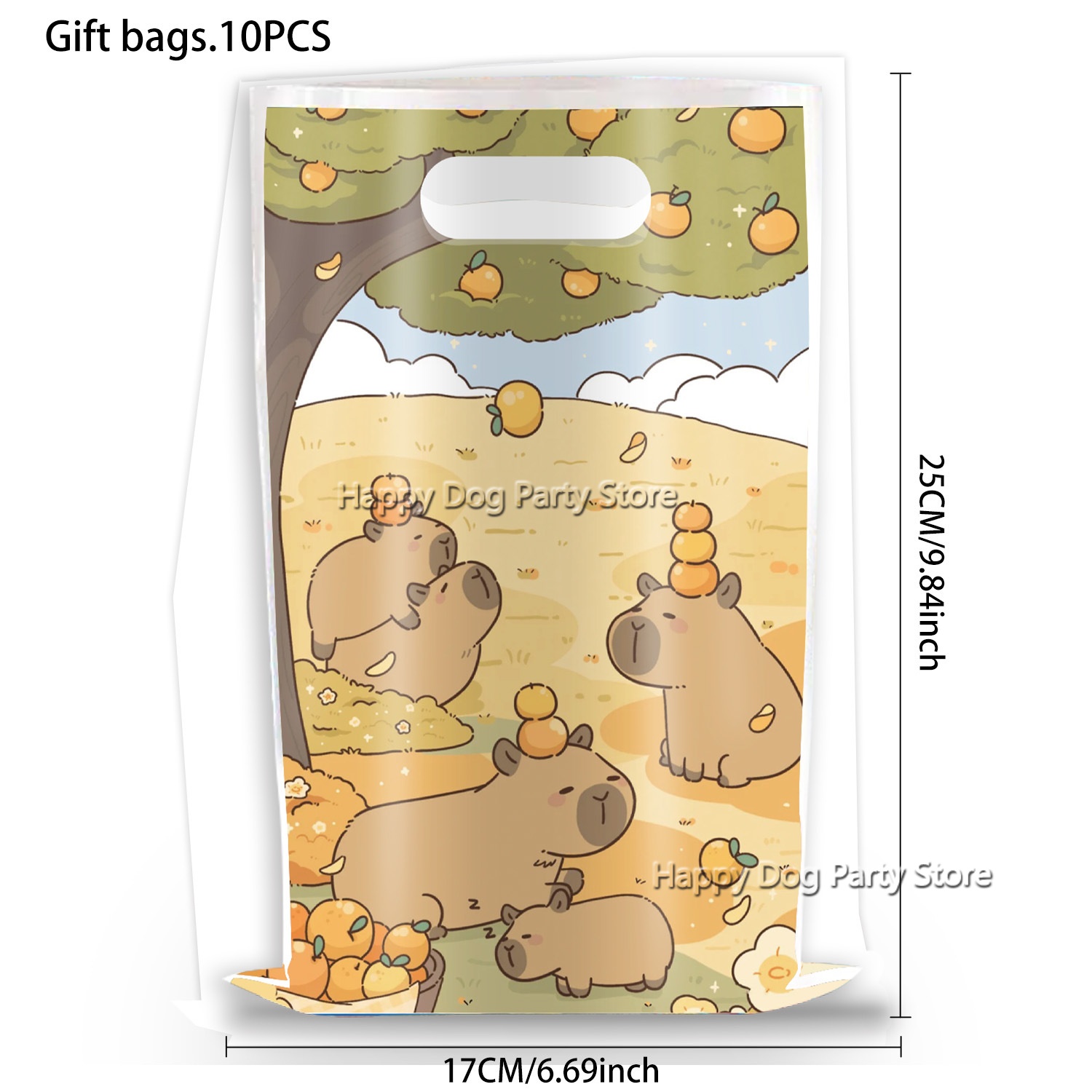 Мультяшная капибара, товары дл – обзор и цена Gift Box Wrap Set