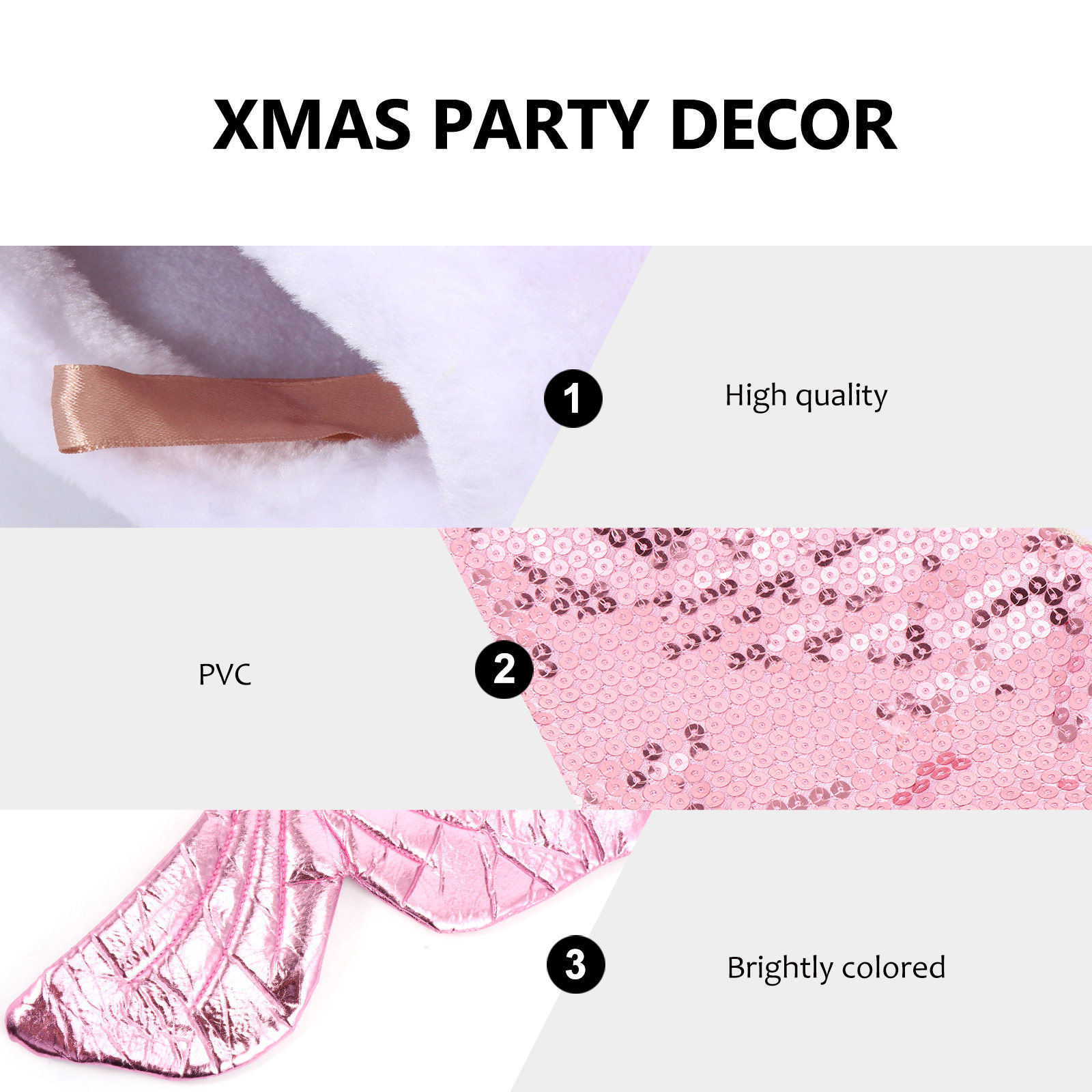 Новогодние украшения: блестящи – обзор и цена Christmas Stocking Hanging