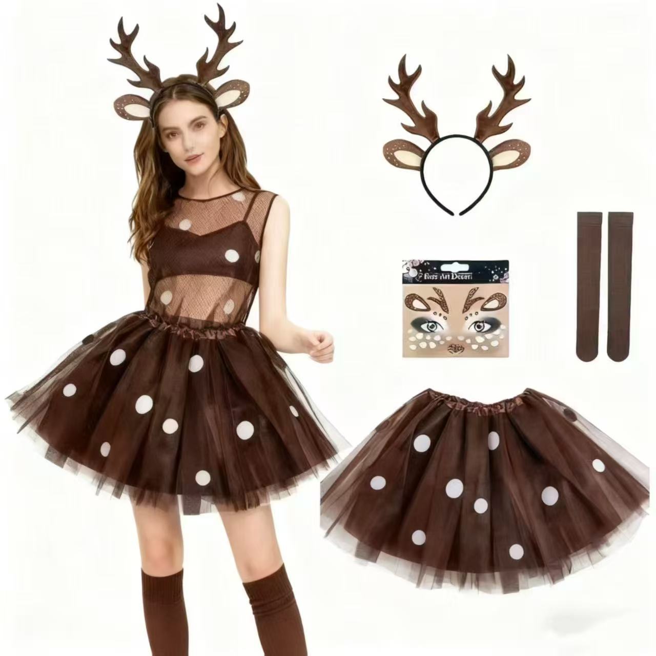 Костюм оленя: повязка на голов – обзор и цена Reindeer Antlers Headband