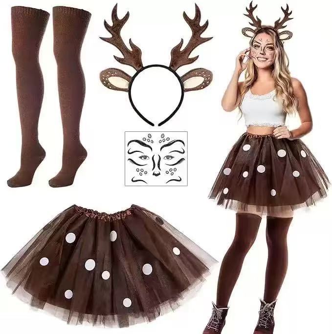 Костюм оленя: повязка на голов – обзор и цена Reindeer Antlers Headband