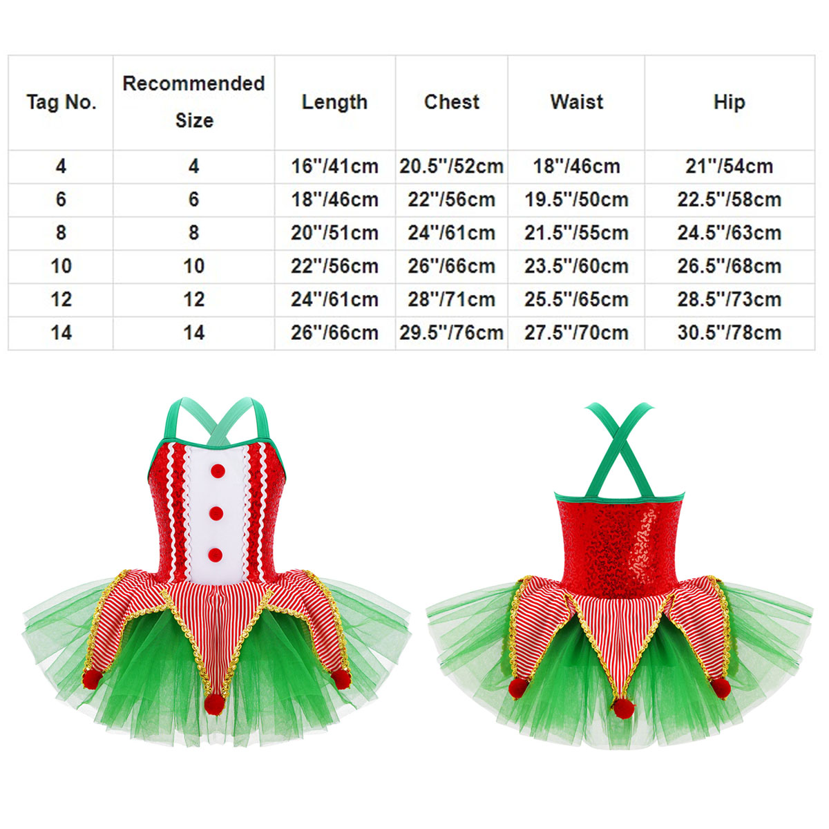 Детское балетное платье-пачка  – обзор и цена Elf Costume Christmas