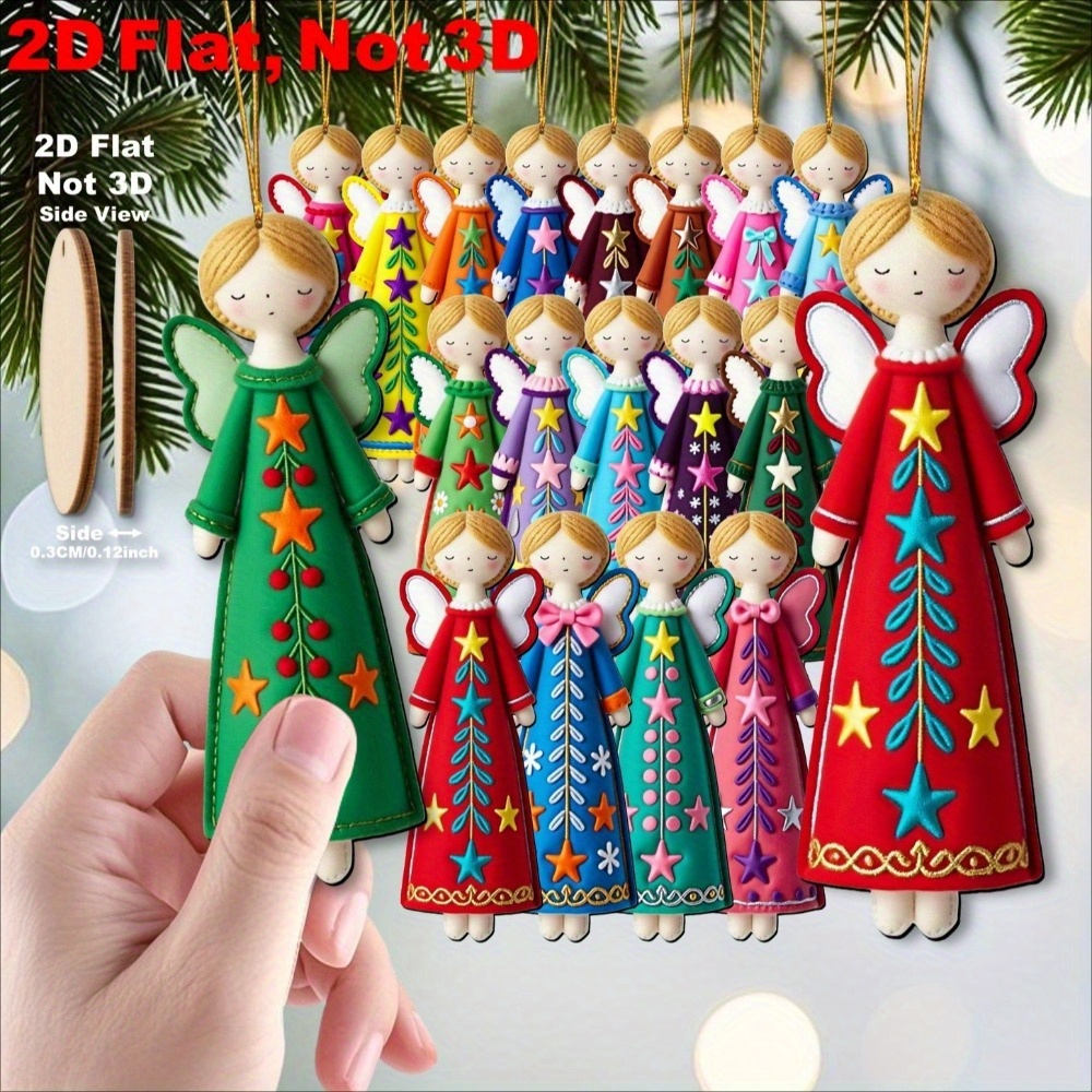 16 шт. красочные украшения анг – обзор и цена Star Tree Topper