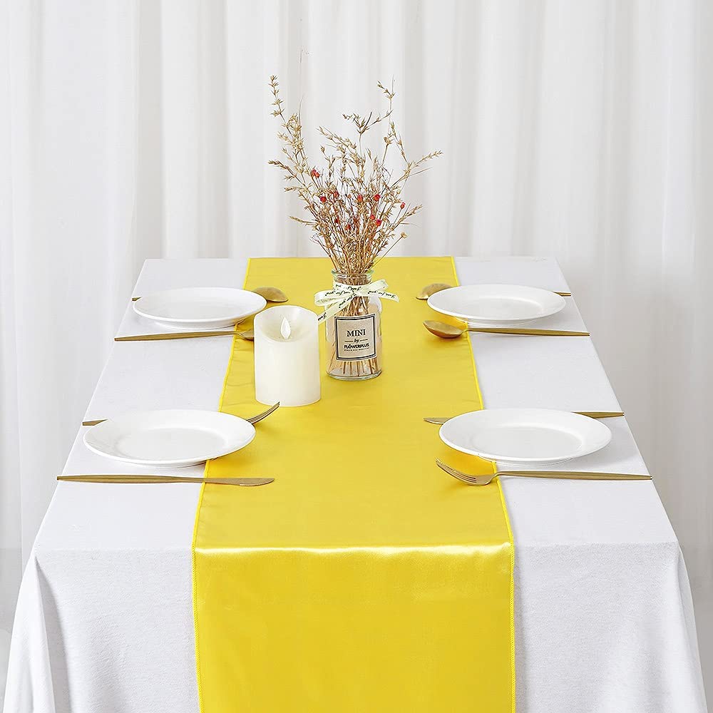 Атласные свадебные бегунки для – обзор и цена Christmas Table Runner