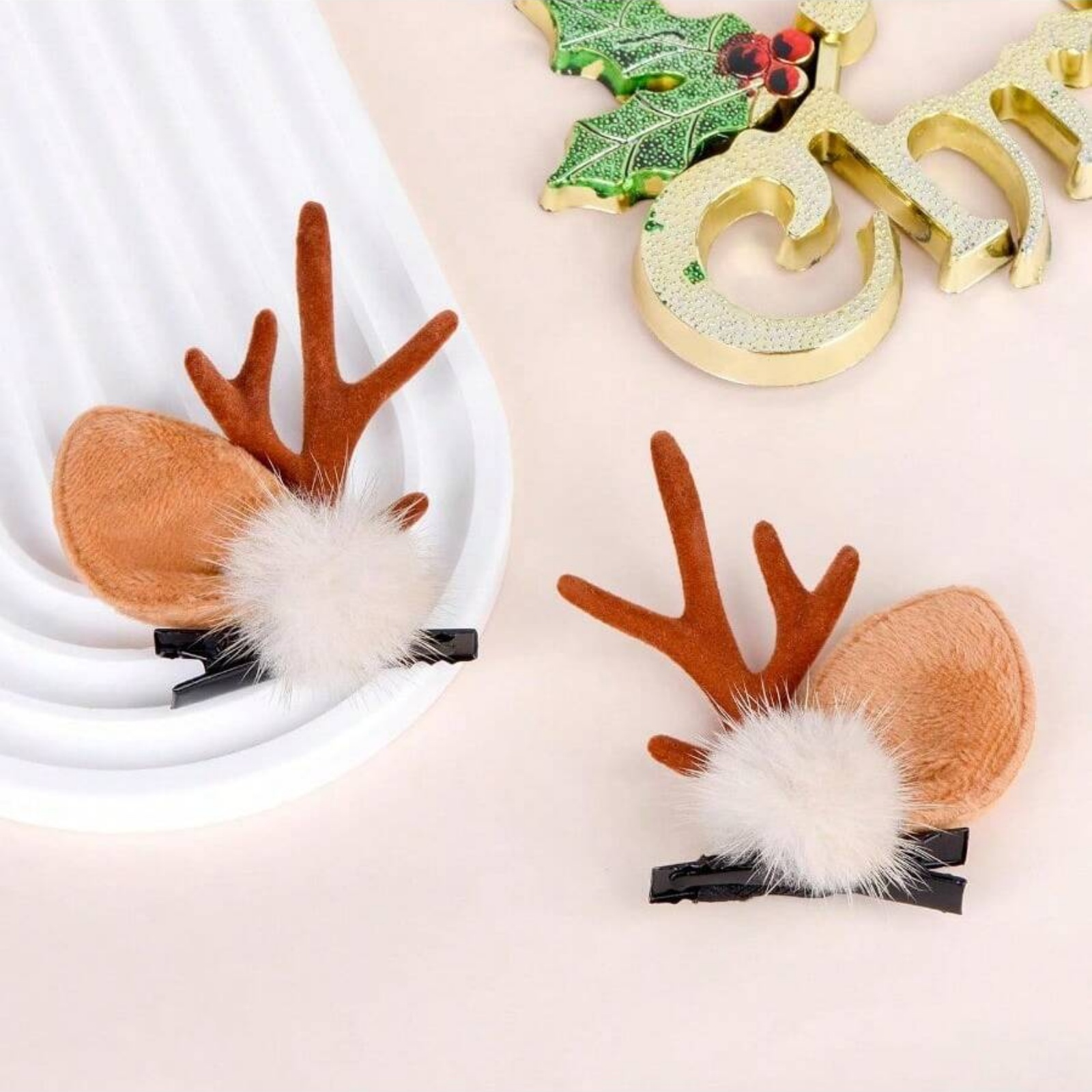 2 шт., рождественские заколки  – обзор и цена Reindeer Antlers Headband