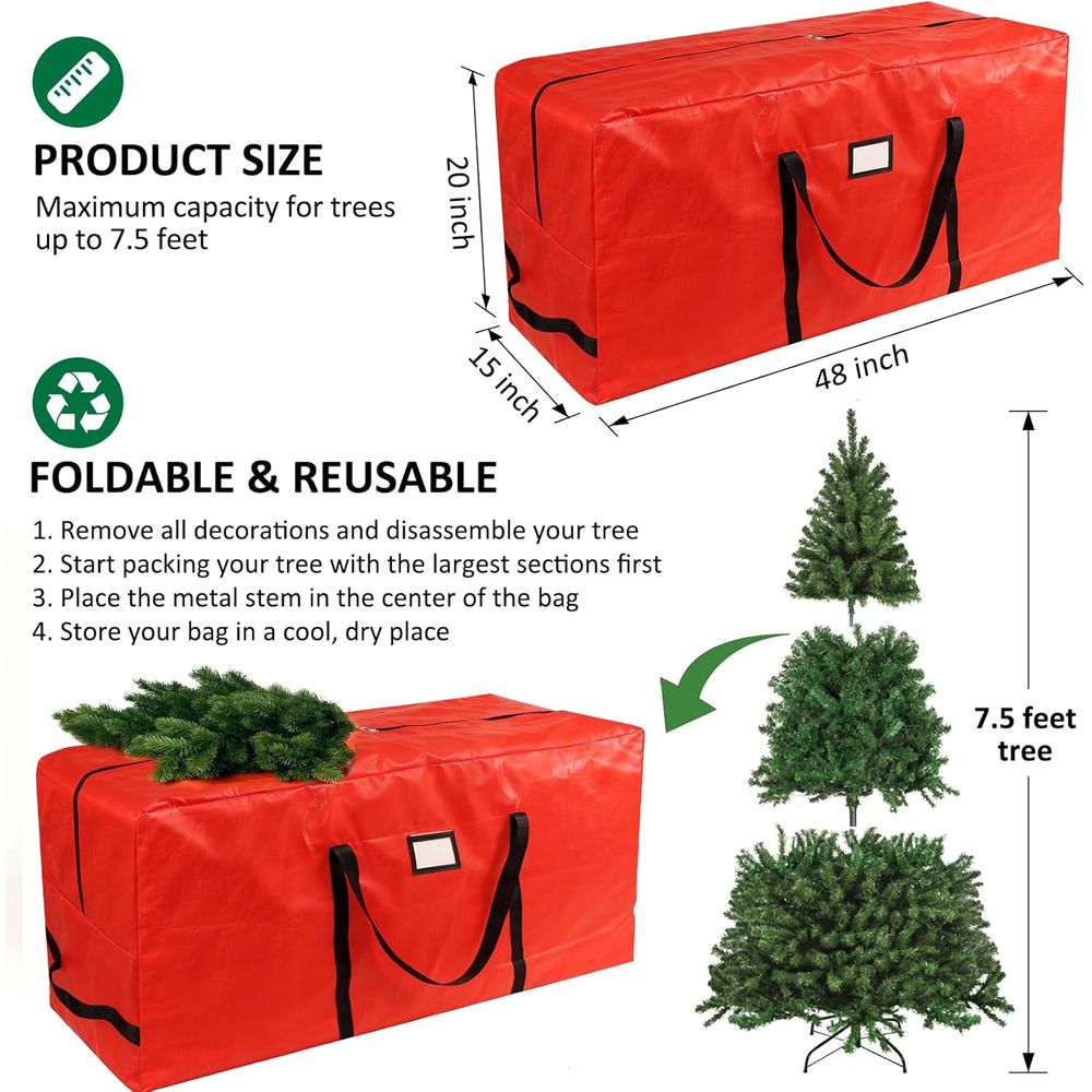 Прочная сумка для хранения иск – обзор и цена Christmas Tree Artificial