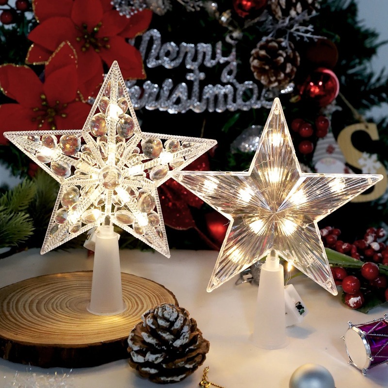 15 см рождественские украшения – обзор и цена Star Tree Topper
