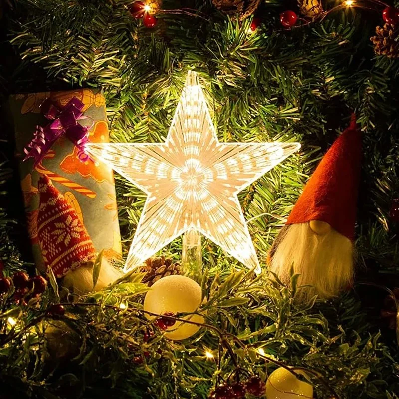 15 см рождественские украшения – обзор и цена Star Tree Topper