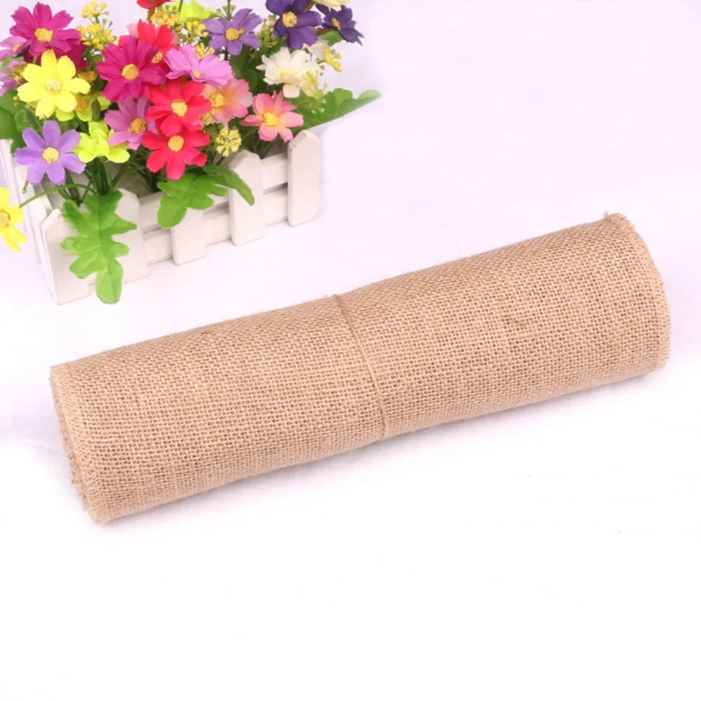 Новый дизайн: Бежевая джутовая – обзор и цена Christmas Table Runner