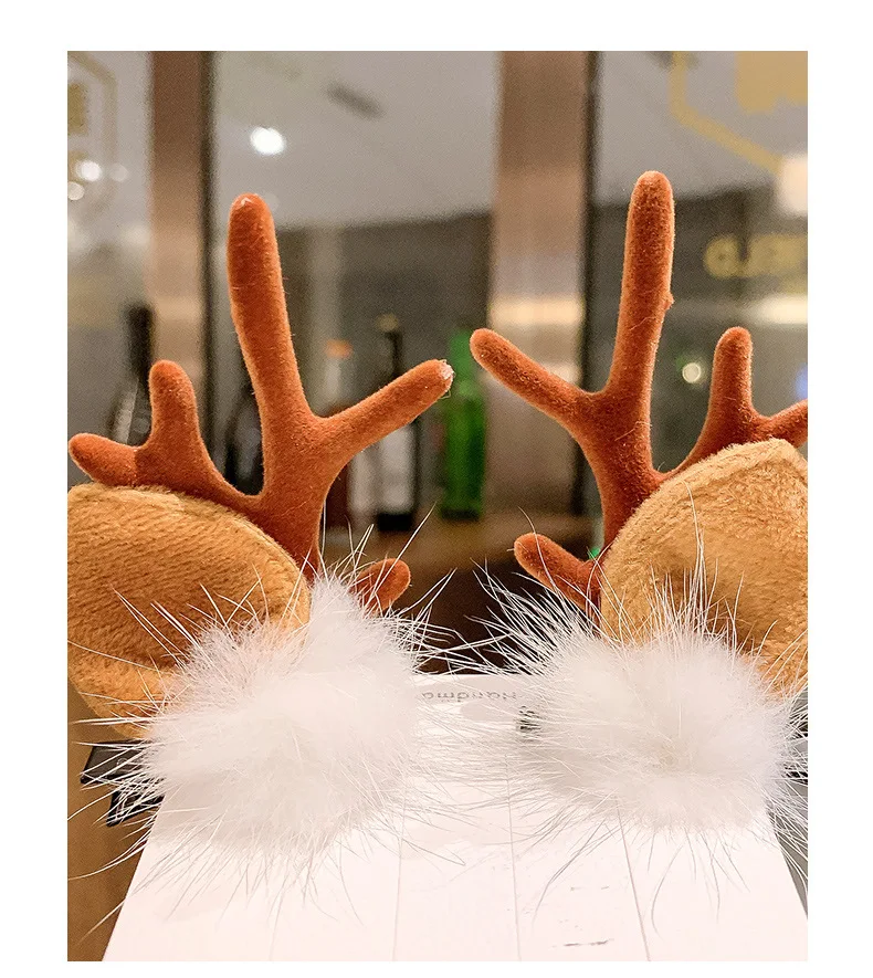 Рождественская повязка на голо – обзор и цена Reindeer Antlers Headband