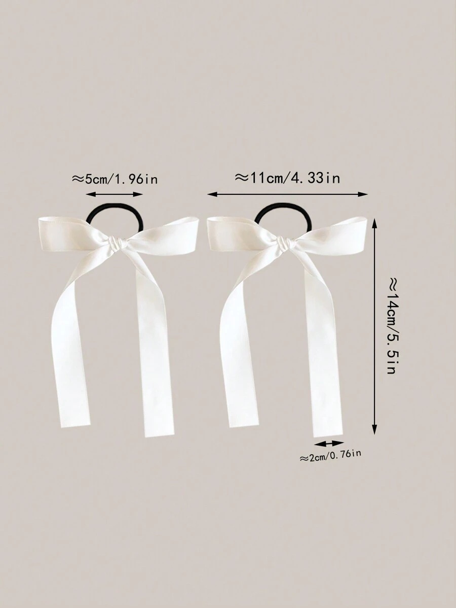 2 шт./компл., женские модные р – обзор и цена Ribbon Bow Gift
