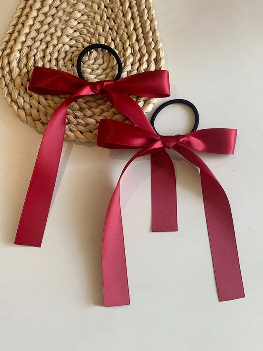 2 шт./компл., женские модные р – обзор и цена Ribbon Bow Gift