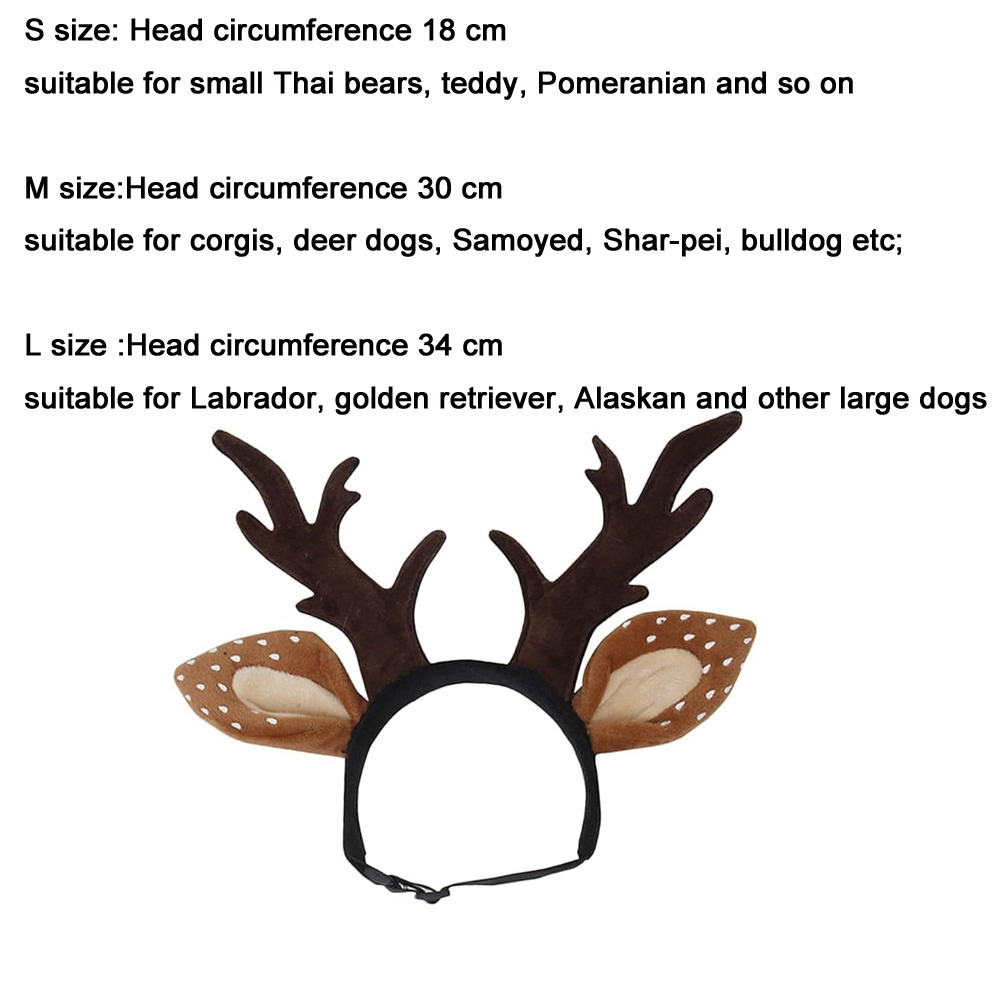 Повязки на голову для собак, к – обзор и цена Reindeer Antlers Headband