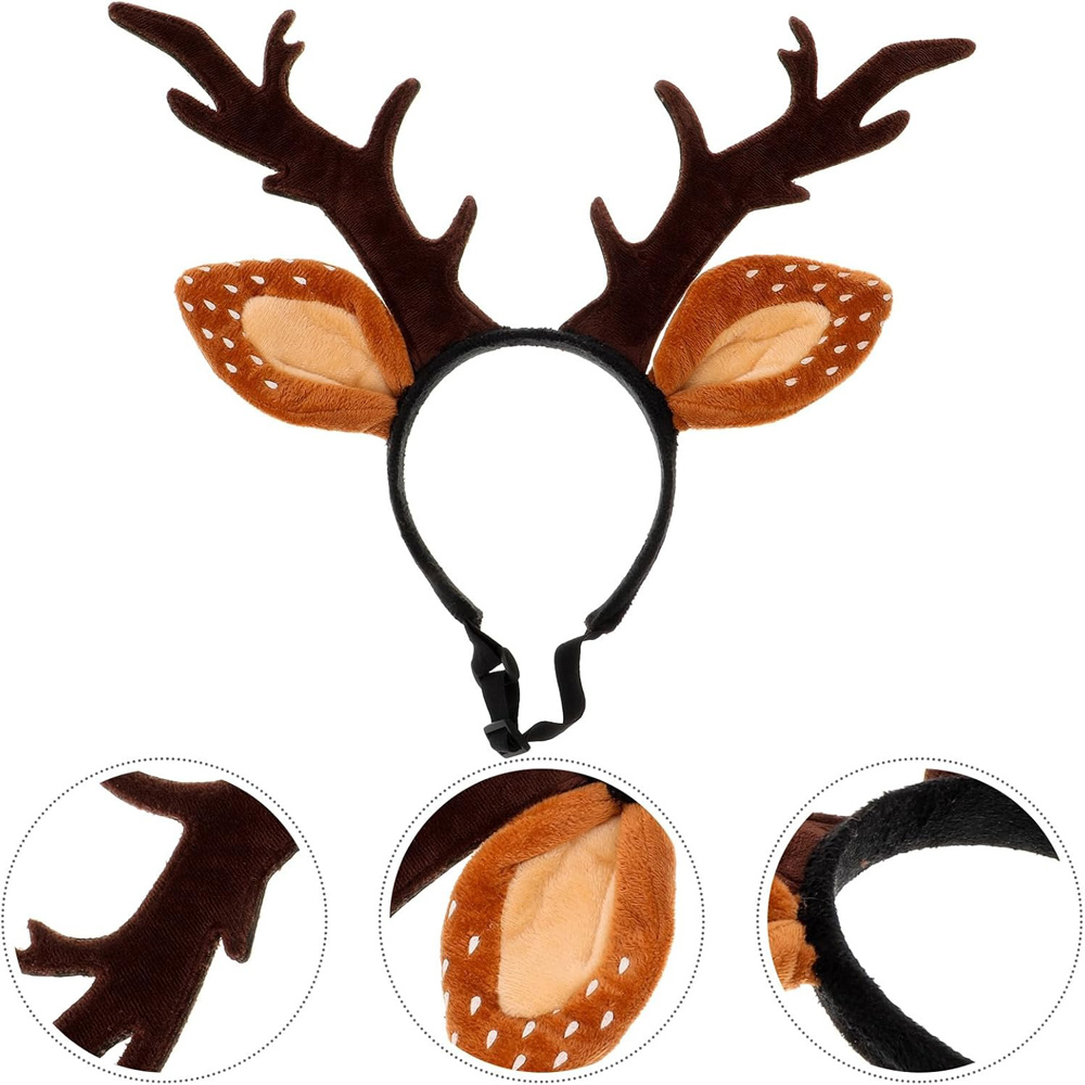 Повязки на голову для собак, к – обзор и цена Reindeer Antlers Headband
