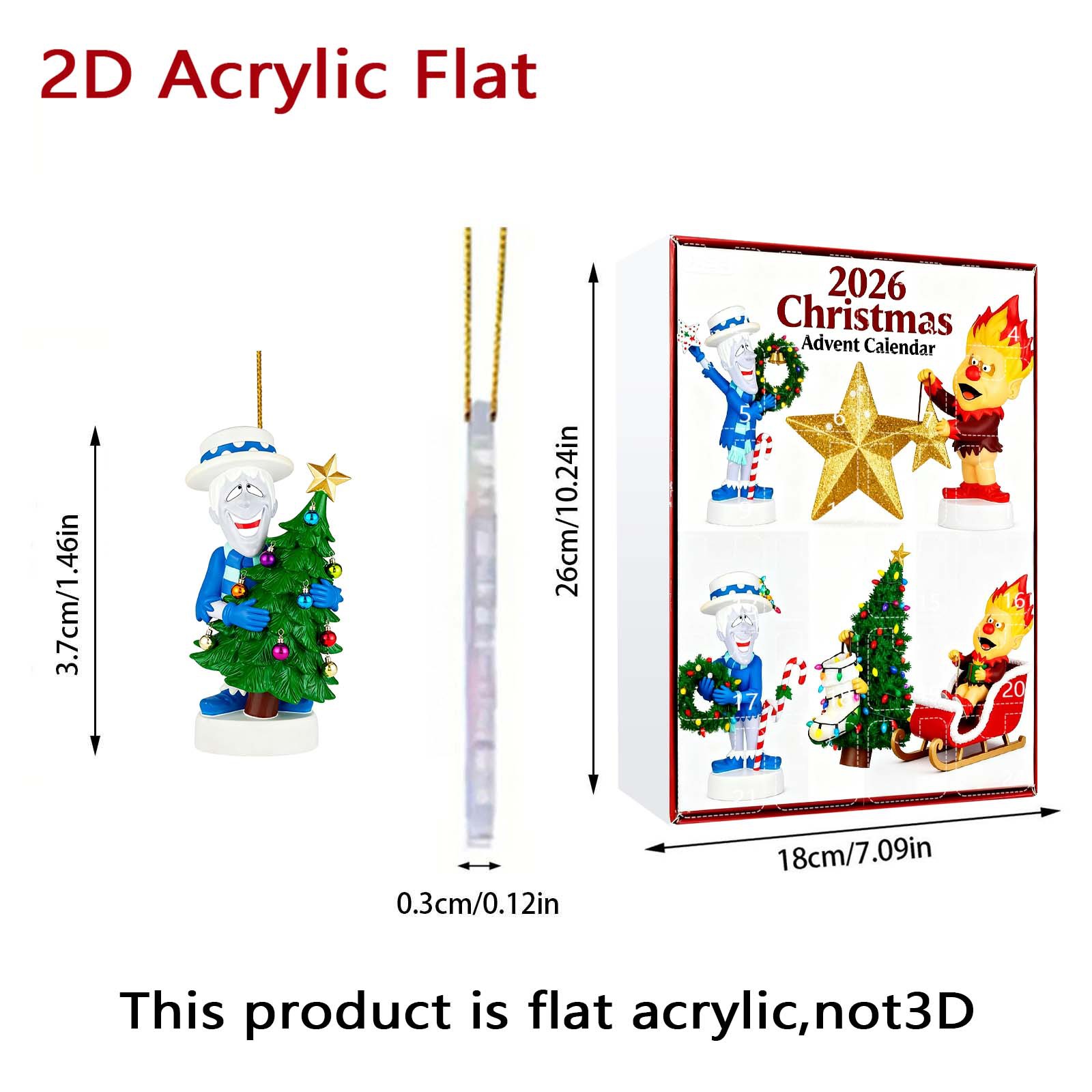 2026 Год без Санта-Клауса: Адв – обзор и цена Advent Calendar Gift