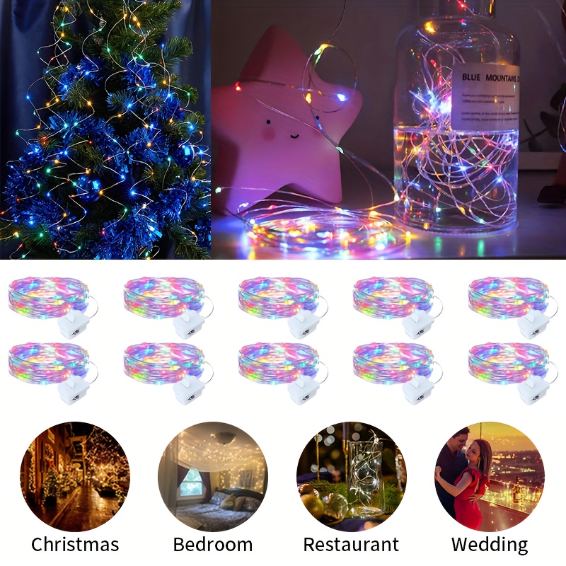 10 шт. светодиодных гирлянд с  – обзор и цена Led Fairy String Lights