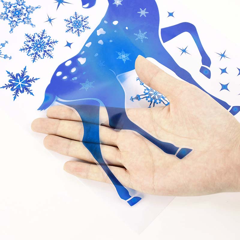 Рождественские наклейки на окн – обзор и цена Snowflake Window Decal