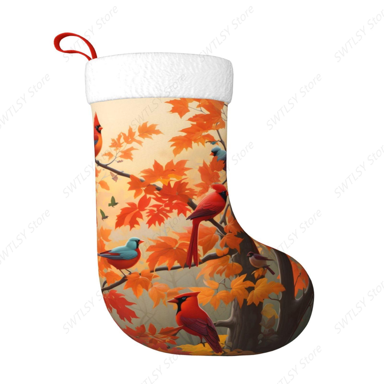 Большие рождественские чулки с – обзор и цена Christmas Stocking Hanging