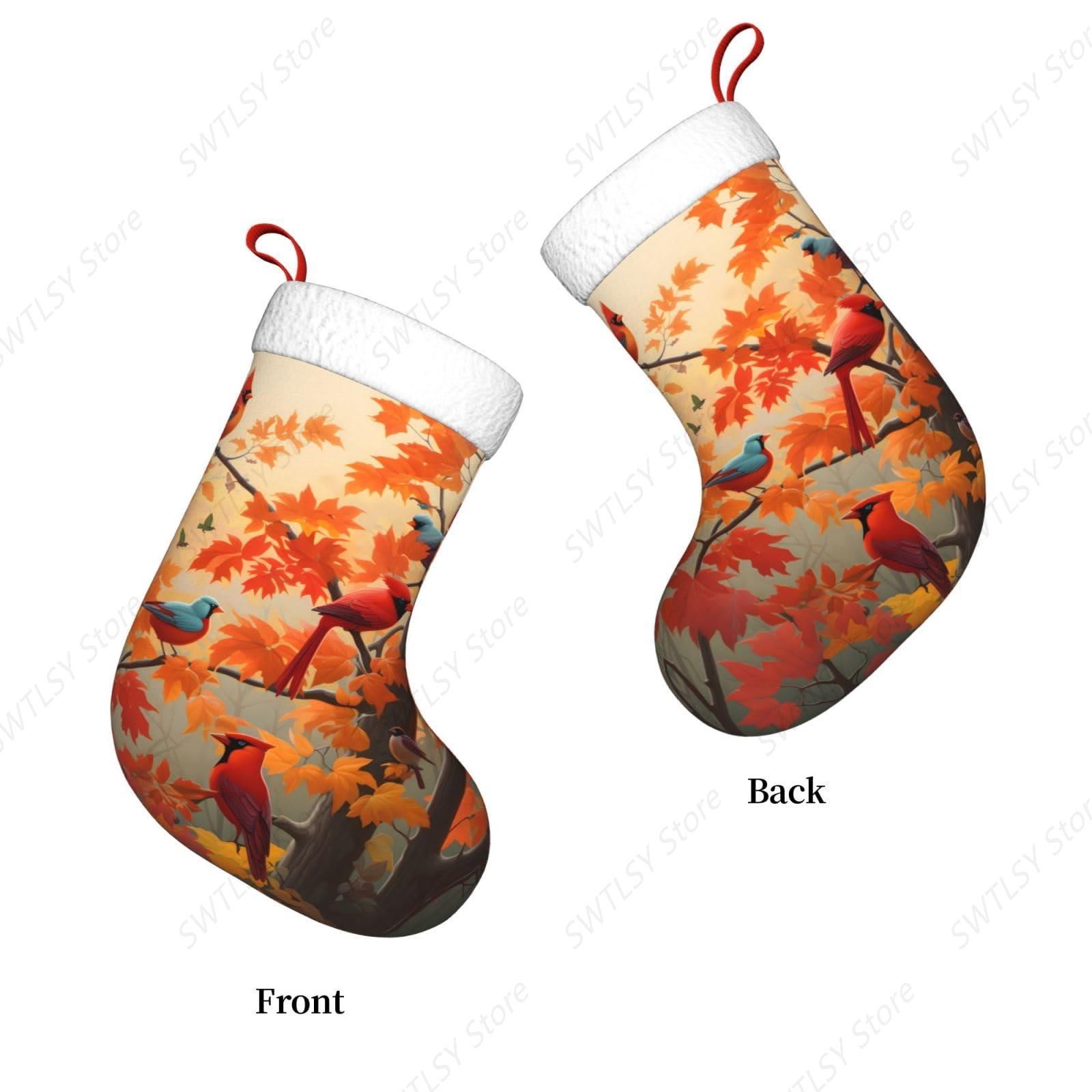 Большие рождественские чулки с – обзор и цена Christmas Stocking Hanging