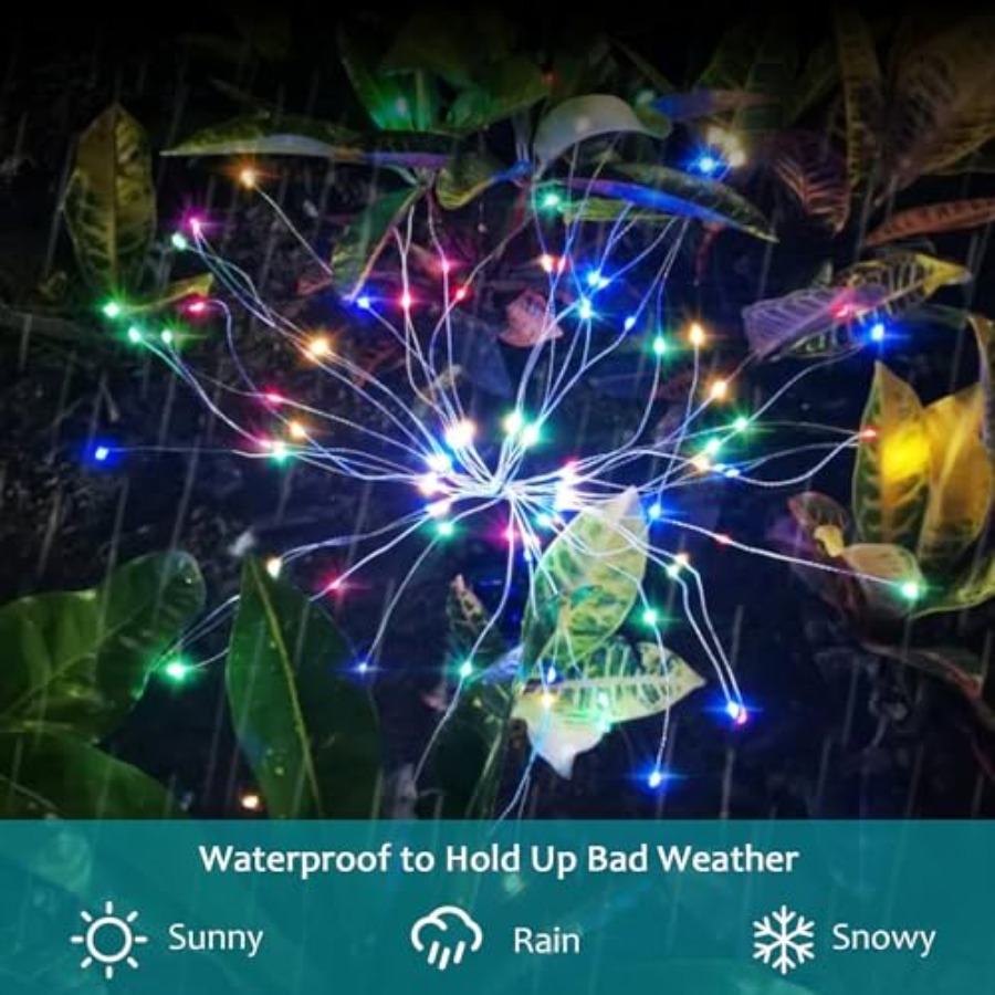 Солнечные фонари-фейерверки, у – обзор и цена Christmas Lights Outdoor