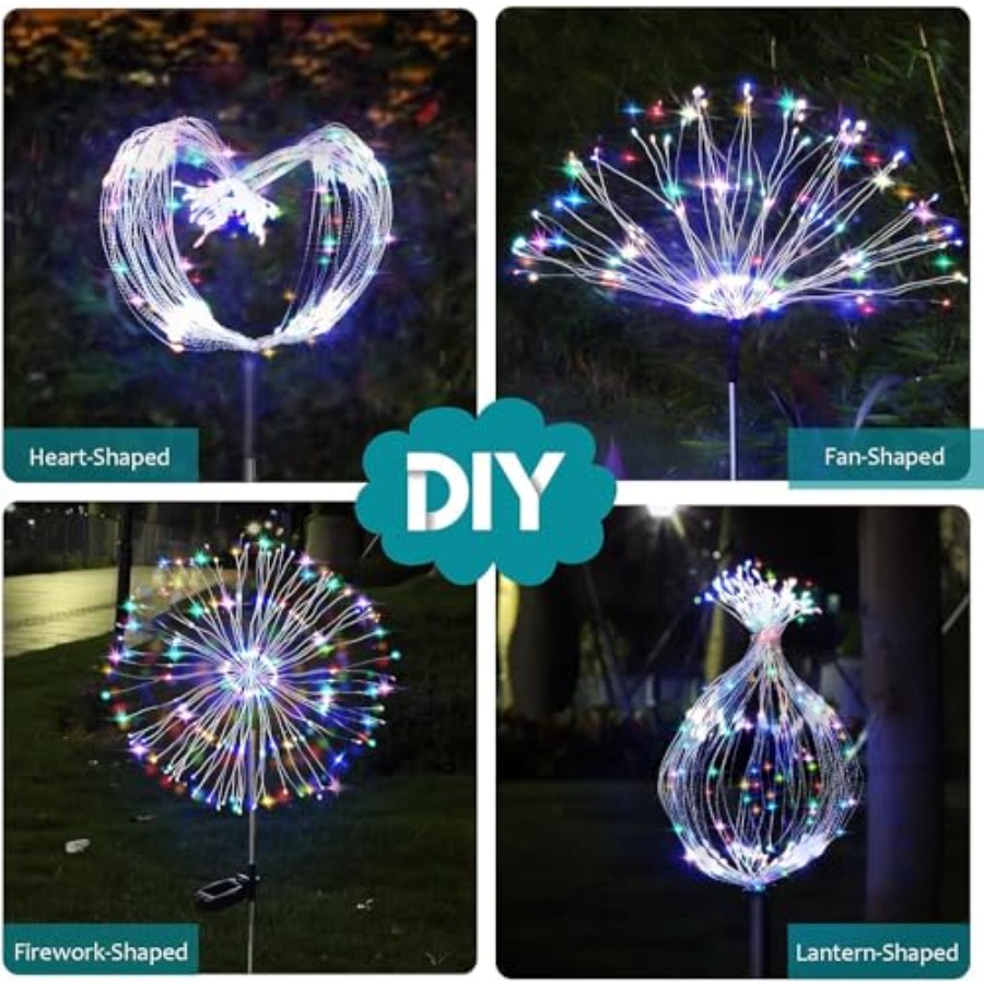 Солнечные фонари-фейерверки, у – обзор и цена Christmas Lights Outdoor